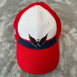 Washington Capitals Red Embroidered Snapback Adjustable Hat NHL Cap Idegy Brand
